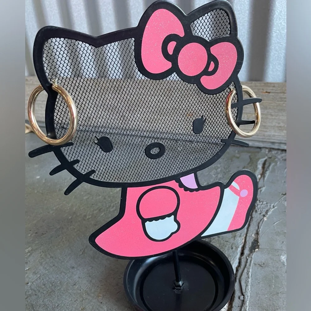 Sanrio Hello Kitty Metal Earring and Jewelry Holder - Picture 2 of 8